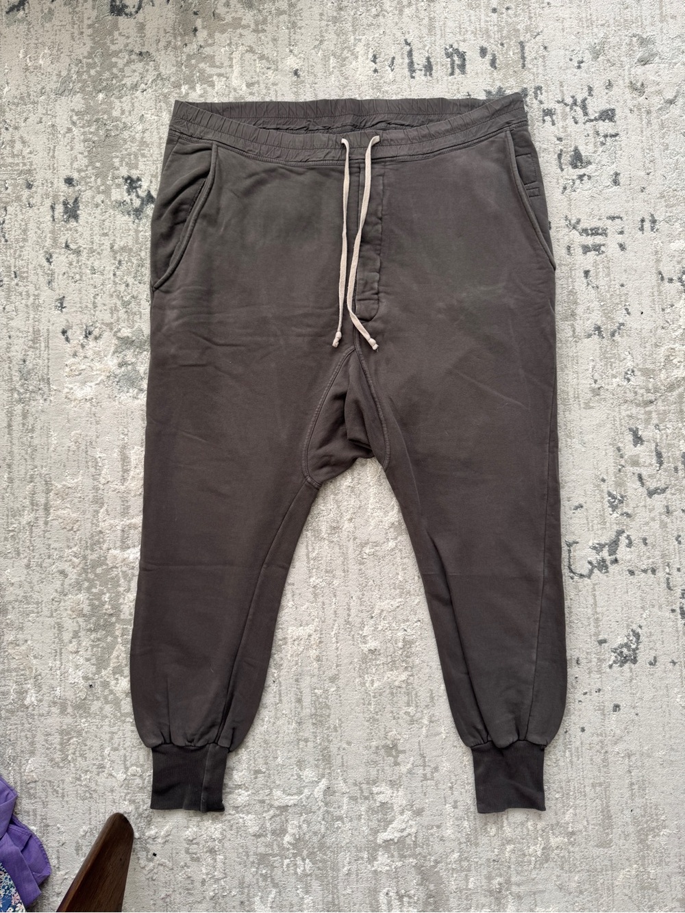 2016 Men’s Rick Owens DRKSHDW Brown Joggers XL